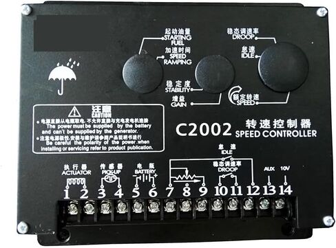 Replacement C2002 Governor Speed Controller for Generator DC Motor Speed Control Panel(C2002 original) in Saudi Arabia