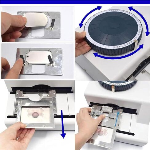 72-Character Manual Embossing Stamping Machine PVC/ID/Credit Card Embosser Code Printer,Card Personalization Tool for Standard PVC Cards 85.5mm × 55mm in Saudi Arabia