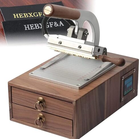Hot Foil Stamping Machine,Adjustable Pressing Depth Craft Craft Pressing Machine for Paper Creasing Wood Embossing in Saudi Arabia