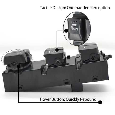 Rldym 93570-B5000 Power Window Switch for Kia Forte 2014 2015 2016 2017 2018 Master Driver Left Side Power Window Lift Electric Control Switch 93570-A7000 in Saudi Arabia