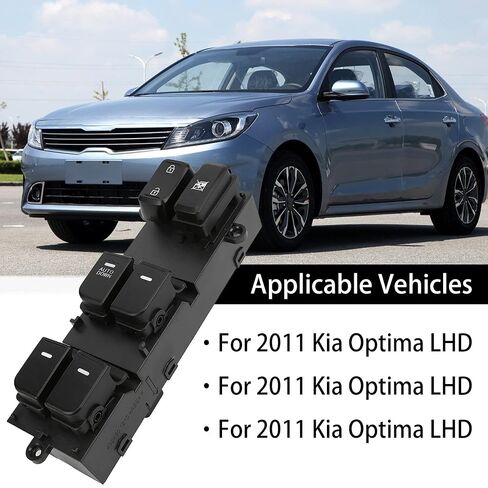 Rldym 93570-B5000 Power Window Switch for Kia Forte 2014 2015 2016 2017 2018 Master Driver Left Side Power Window Lift Electric Control Switch 93570-A7000 in Saudi Arabia
