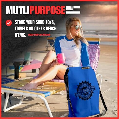 حقيبة SPIDERWEBSHADE Mesh TrailSac Buggy - حقيبة تخزين خارجية ملحقة للمعدات - جيب رانجلر برونكو UTV ATV كيس قمامة جاف ورطب شديد التحمل للتخييم والشاطئ والخارج - صنع في أمريكا - (أرجواني) in Kuwait