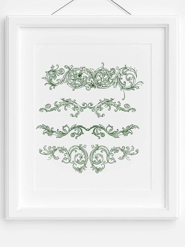 Flower Lace Clear Stamps for Card Making Decoration DIY Scrapbooking, Laces Line Frame Silicone Clear Rubber Stamps for Holiday Card Making Embossing Album Decor Craft in Saudi Arabia