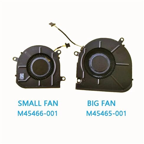 Laptop CPU Cooling Fan for X360 15 TPN-W149 TPN-W150 M45465-001 M45466-001(Big Fan) in Saudi Arabia