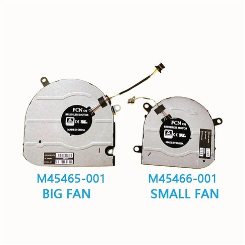 Laptop CPU Cooling Fan for X360 15 TPN-W149 TPN-W150 M45465-001 M45466-001(Big Fan) in Saudi Arabia