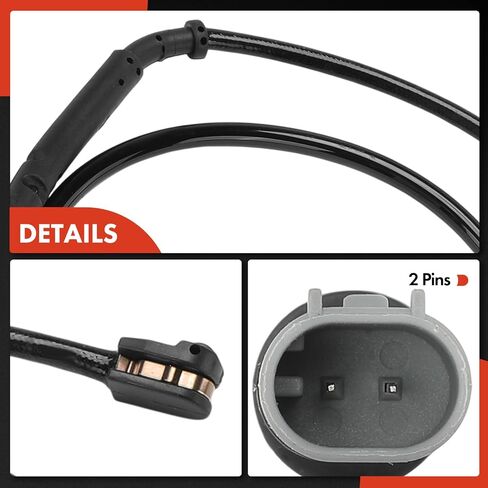 A-Premium Front Driver or Passenger Brake Pad Wear Sensor Compatible with BMW I01 Series i3 2014 2015 2016 in Saudi Arabia