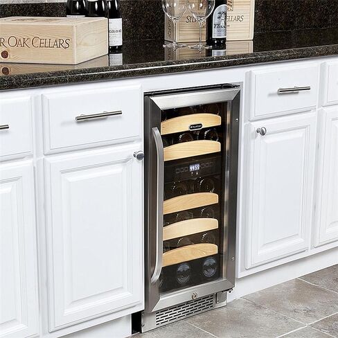 Whynter BWR-18SD 18 Bottle Built-in Wine Refrigerator, Multi in Kuwait