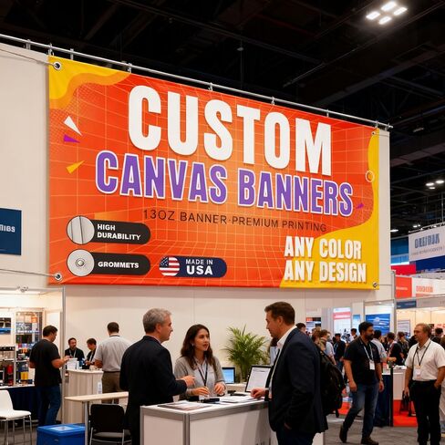 Custom Banners, Banners Custom with Logo Text, Personalized Canvas Signs, Banner Decor for Business, Birthday, Wedding, Graduation & Party Christmas, Create Your Own Banner for Indoor Outdoor in Saudi Arabia