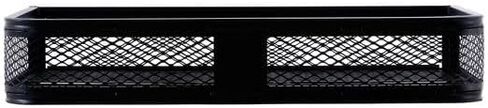 Black Widow ATV Front Storage Rack Steel Mesh Universal Deluxe 300 lb. Capacity, Hardware Included in Saudi Arabia