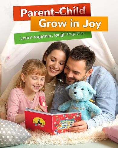 KOKODI Talking Pen Books Sets, Autism Sensory Games, Interactive Audio Sound Books Kids Learning Electronic Toys for Toddlers Kids, Early Educational Gifts Birthday Gifts for Boys Girls Age 2 3 4 5 in Saudi Arabia