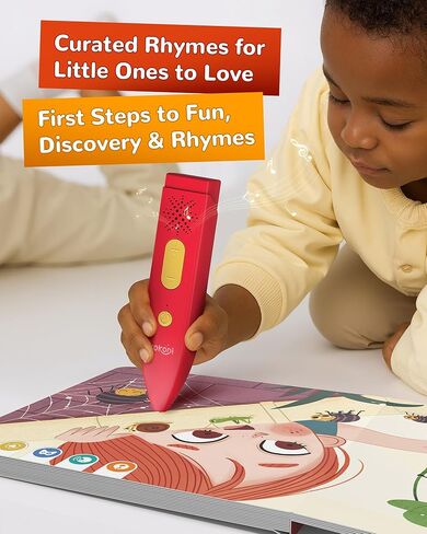 KOKODI Talking Pen Books Sets, Autism Sensory Games, Interactive Audio Sound Books Kids Learning Electronic Toys for Toddlers Kids, Early Educational Gifts Birthday Gifts for Boys Girls Age 2 3 4 5 in Saudi Arabia