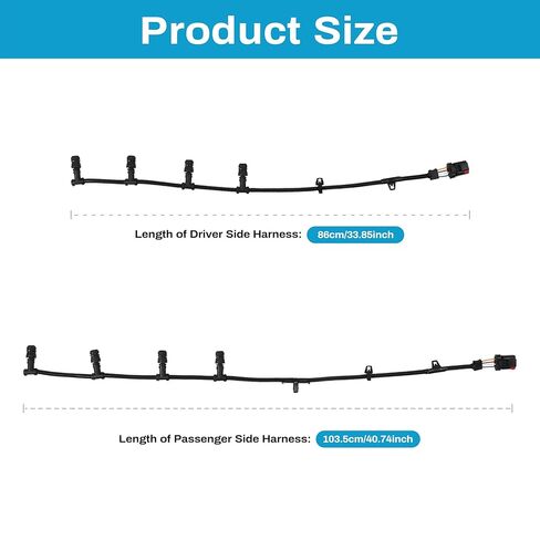 6.0 توهج التوصيل تسخير مع أداة إزالة الصواميل 6.0L محرك تسخير متوافق مع 2004-2010 الديزل 5C3Z12A690A 4C2Z12A690AB استبدال in Kuwait