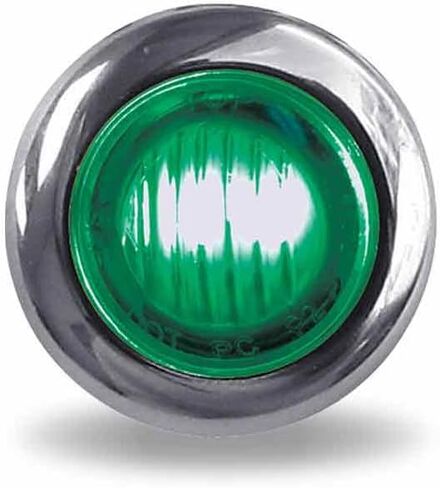 TRUX TLED-BX3AR Marker Light, Mini Button, Dual Revolution, Amber/Red, Led in Saudi Arabia