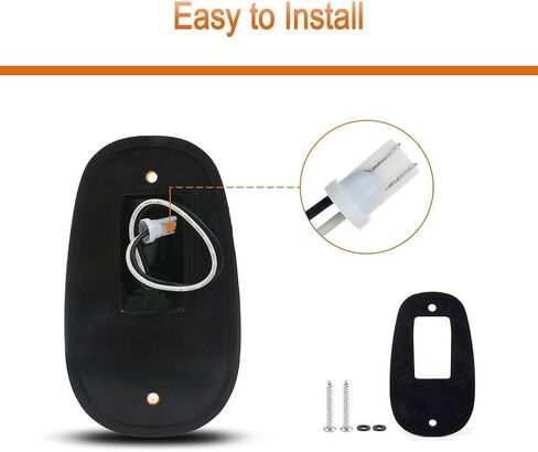 ECCPP Amber LED Cab Roof Running Top Marker Lights for Dodge/Ram 1500, 2500, 3500, 4500, 5500 (2003-2018) - Amber Lens, ABS Plastic, Energy-Saving, Wide Compatibility in Saudi Arabia