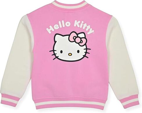 Hello Kitty Girls Varsity Jacket - Button Front Letterman Girls Bomber Jacket for Kids in Kuwait
