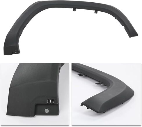 G-PLUS Fender Flares متوافقة مع 2019 2020 2021 Toyota Rav4، OE Style Front Wheel Black Fender Moulding Trim 756010R090,7560142160 (جانب الركاب الأمامي الأيمن) in Saudi Arabia