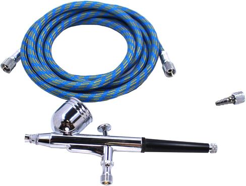 Dual Action Gravity Feed Airbrush & Compressor Combo by Spaz Stix in Saudi Arabia