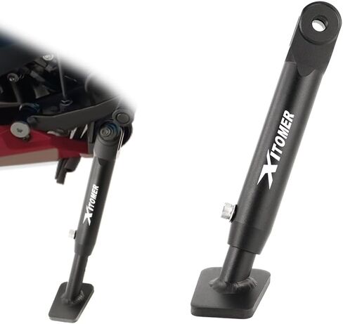 Xitomer Adjustable Side Stand Compatible with CB650R 2019-2025, CBR650R 2019-2024, CBR650F CB650F 2014-2018 Motorcycle 3 inch Adjustable Kickstand Aluminum Sidekick in Saudi Arabia