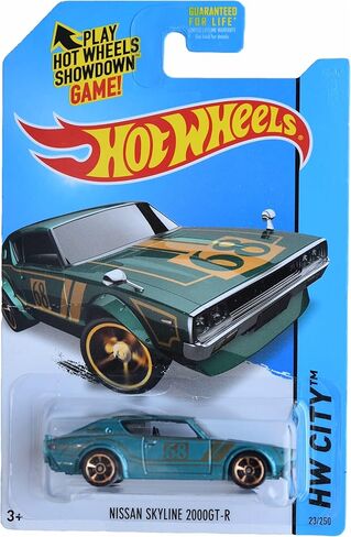 Hot Wheels Nissan Skyline 2000GT-R - Nissan Skyline - City 23/250 in Saudi Arabia