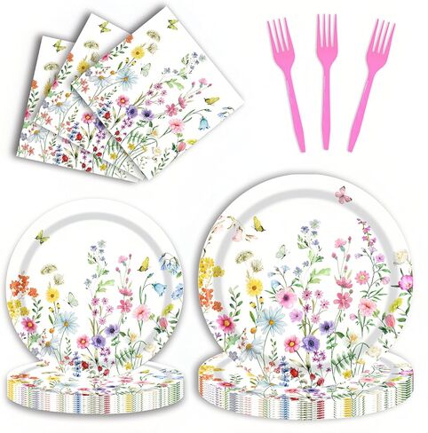 DTDO 96Pcs Christmas Paper Plates and Napkins Party Dinnerware Set Buffalo Plaid Xmas Christmas Tree Tableware Party Supplies Winter Christmas Party Decorations Serve 24 guest in Saudi Arabia