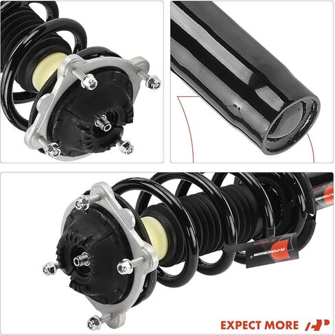 زوج A-Premium (2) دعامة كاملة للسائق وجانب الراكب ومجموعة زنبركية ملفوفة متوافقة مع Audi A6 2012-2018، A6 Quattro 2012-2018، A7 Quattro 2012-2018 3.0L in Saudi Arabia