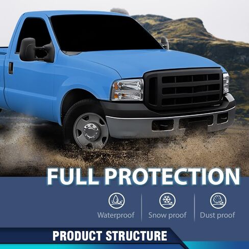 PIT66 Hood Insulation Pad Heat Shield w/ Clips Compatible with Ford F250 F350 F450 Super Duty 1999-2007/Fit Ford Excursion 2000-2007 Heat Blanket in Saudi Arabia