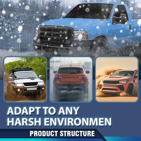 PIT66 Hood Insulation Pad Heat Shield w/ Clips Compatible with Ford F250 F350 F450 Super Duty 1999-2007/Fit Ford Excursion 2000-2007 Heat Blanket in Saudi Arabia
