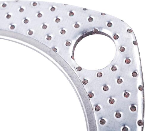 JOIUYOLJ Exhaust Flange Gasket 2.25-inch 2Pcs 3-Bolt for Multipurpose Manifold Catalytic Converter Turbine Header Replacement Shaft Return Engine Exhaust Pipe in Kuwait
