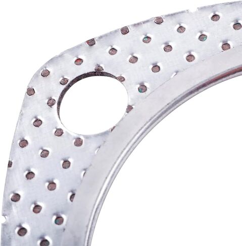 JOIUYOLJ Exhaust Flange Gasket 2.25-inch 2Pcs 3-Bolt for Multipurpose Manifold Catalytic Converter Turbine Header Replacement Shaft Return Engine Exhaust Pipe in Kuwait