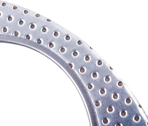 JOIUYOLJ Exhaust Flange Gasket 2.25-inch 2Pcs 3-Bolt for Multipurpose Manifold Catalytic Converter Turbine Header Replacement Shaft Return Engine Exhaust Pipe in Kuwait