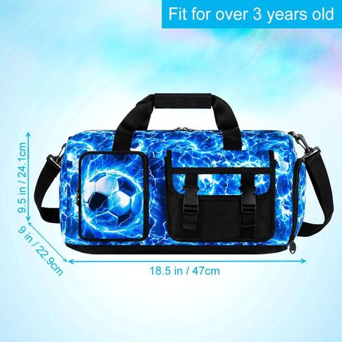 حقيبة دفل للأطفال للفتيات، حقيبة حمل للسفر مع مقصورات للأحذية، حقيبة رقص مقاومة للماء للمراهقين، حقيبة حمل رياضية وردية في عطلة نهاية الأسبوع in Kuwait
