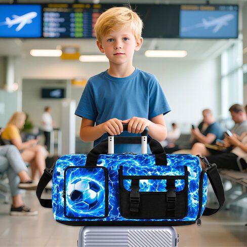 حقيبة دفل للأطفال للفتيات، حقيبة حمل للسفر مع مقصورات للأحذية، حقيبة رقص مقاومة للماء للمراهقين، حقيبة حمل رياضية وردية في عطلة نهاية الأسبوع in Kuwait