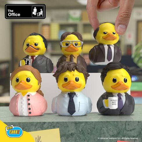 TUBBZ Mini: The Office - Dwight Schrute Cosplaying Rubber Duck Vinyl Figure in Saudi Arabia