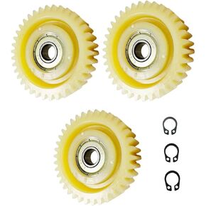 3-piece 36T nylon motor gear set, 47.5mm diameter, with bearings and nylon planetary gear flywheel. Suitable for 500W-1000W hub motors, electric mountain bikes, folding bikes, bicycles, and fat bikes in Saudi Arabia