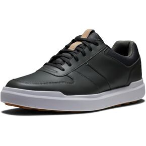 FootJoy Men's Contour Casual Golf Shoe, Charcoal/White, 7.5 Wide in Kuwait