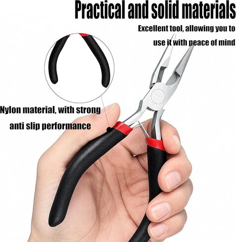Needle Nose Pliers for Jewelry Making, Precision Chain Nose Pliers for Beading, Wire Wrapping, Jump Rings, and DIY Craft Projects in Saudi Arabia