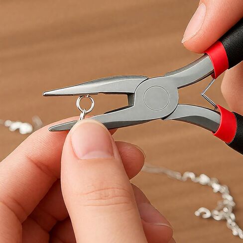 Needle Nose Pliers for Jewelry Making, Precision Chain Nose Pliers for Beading, Wire Wrapping, Jump Rings, and DIY Craft Projects in Saudi Arabia