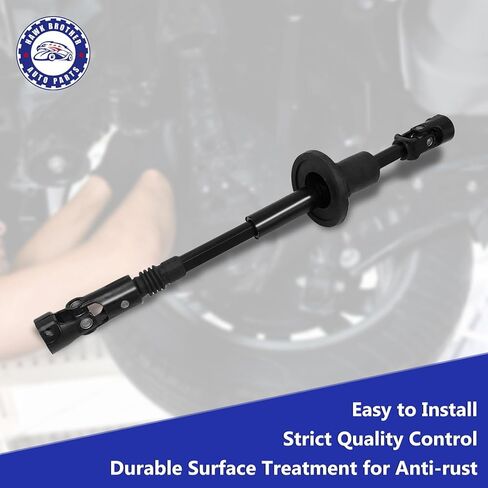 Lower Steering Shaft Steering Column with U-Joint Compatible with 1997-2003 Ford F-150 2004 Ford F-150 Heritage 2001-2002 Ford Expedition 1997-1999 Ford F-250 Replace 425354 F75Z3B676CA in Saudi Arabia