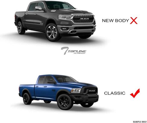 7422452974914 Compatible with 2009-2018 Dodge Ram 1500/2019-2022 Classic Matte Black AVT Style Bull Bar Guard with Skid Plate in Saudi Arabia