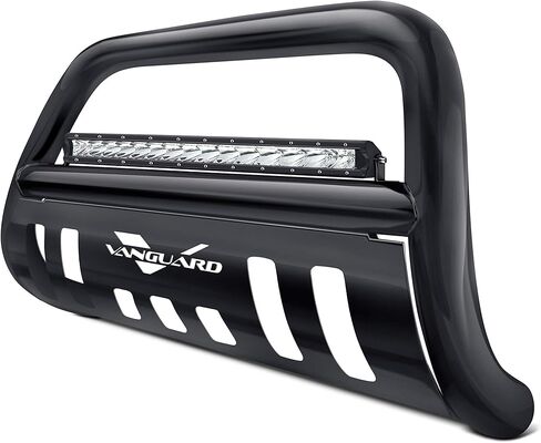 VANGUARD VGUBG-1304-1228BK-20LED Black Powdercoat Bull Bar 20in LED Kit | Compatible with 15-24 Ford Edge Excludes Titanium Models/ 13-24 Mazda CX-5 in Saudi Arabia