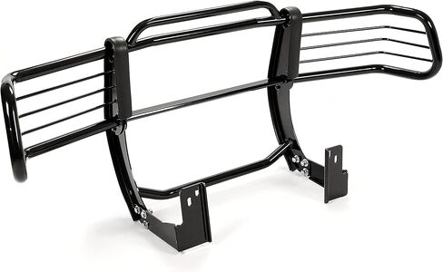 KUAFU Brush Guard Compatible with 1998-2004 Chevrolet S10 Blazer S, GMC Jimmy Envoy Sonoma, Isuzu Hombre, Oldsmobile Bravada Front Bumper Brush Grille Guard Steel Powder Coated Black in Saudi Arabia