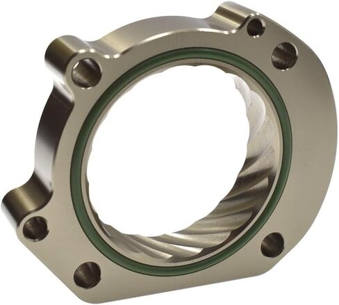 Throttle Body Spacer Compatible With Rohens Coupe 2.0T Santa FE Sonata 2.4L Azera Aluminum Vortex Intake Gasket Accessories Compatible With Similar Models in Saudi Arabia