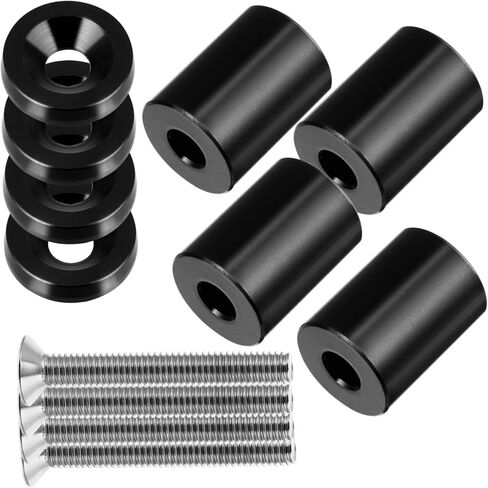 CHILDWEET Hood Spacer Riser Kit Engine Hood Ventilation Spacer Aluminum Alloy Heightener for Car Modification in Saudi Arabia