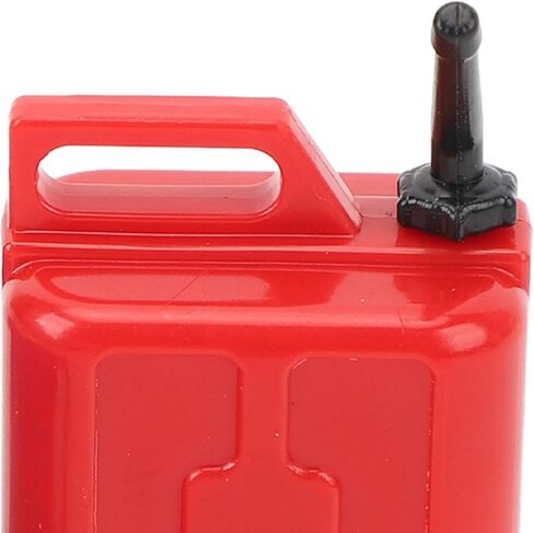 Simulation Gas Fuel, 1/10 Scale Simulation Gas Fuel Can Set and Mini Can RC Car Decoration Accessories for SCX10 1/10 RC Crawlers (Red+Blue in Kuwait
