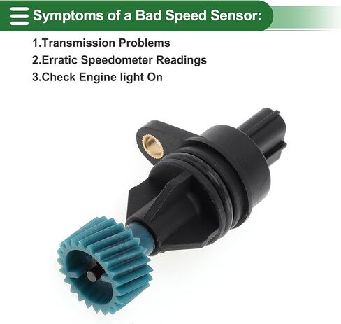 Motoforti 1 Pcs No.3491065D70 Transmission Speed Sensor for Suzuki XL-7 2.7L 2002-2003 Sturdy Car Gear Box VSS Speed Sensor in Saudi Arabia
