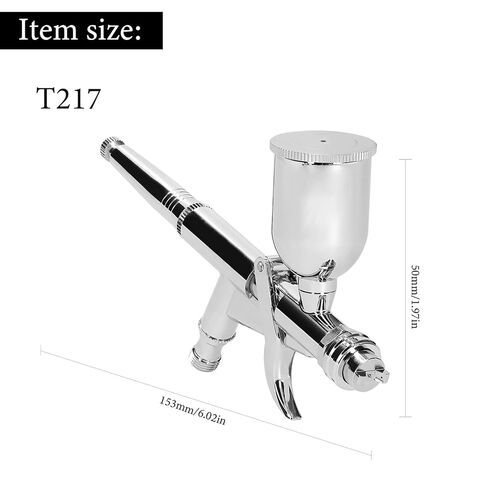 Garosa Professional Airbrush Kit with 0.5mm Nozzle, Ergonomic Trigger Design, Adjustable Spray Pattern for Artwork, Body Art Painting, T217 in Saudi Arabia