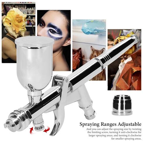 Garosa Professional Airbrush Kit with 0.5mm Nozzle, Ergonomic Trigger Design, Adjustable Spray Pattern for Artwork, Body Art Painting, T217 in Saudi Arabia