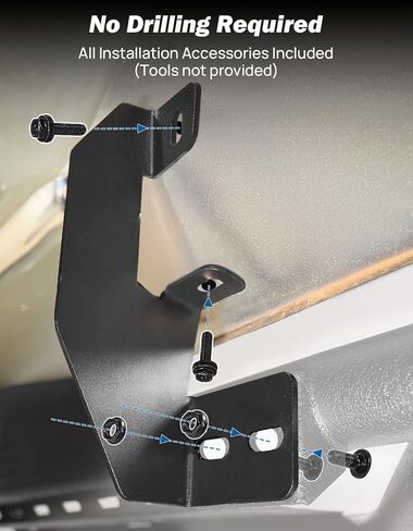 JOYTUTUS Running Boards for 2019-2026 Silverado & Sierra 1500, 2020-2026 Silverado/Sierra 2500 HD 3500 HD Crew Cab (Excl 2019 1500 LD/Limited, 500LB Capacity Anti-Slip Side Steps No-Drill Installation in Saudi Arabia