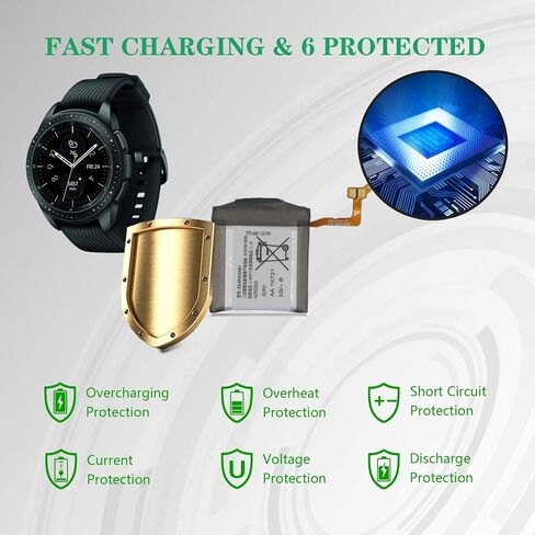 for Samsung Galaxy Watch Active 2 Battery Replacement 44mm with Repair Tool Set + Installation Instruction in Saudi Arabia