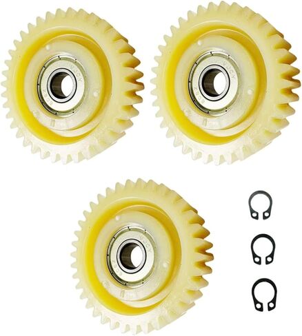 3-piece 36T nylon motor gear set, 47.5mm diameter, with bearings and nylon planetary gear flywheel. Suitable for 500W-1000W hub motors, electric mountain bikes, folding bikes, bicycles, and fat bikes in Saudi Arabia